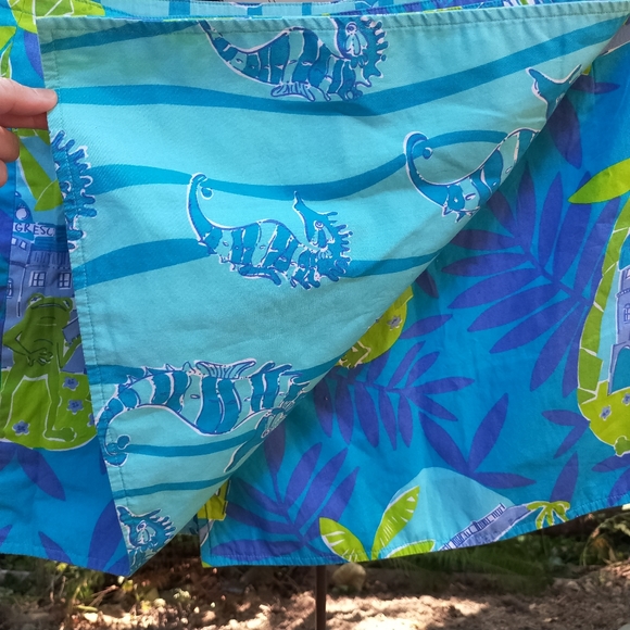 Lilly Pulitzer Reversible Wrap Mini Skirt💞 - Picture 2 of 5